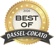 Best of Dassel-Cokato 2026 award badge for tree service